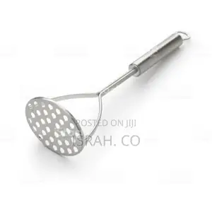Steel Potato Masher - Silver