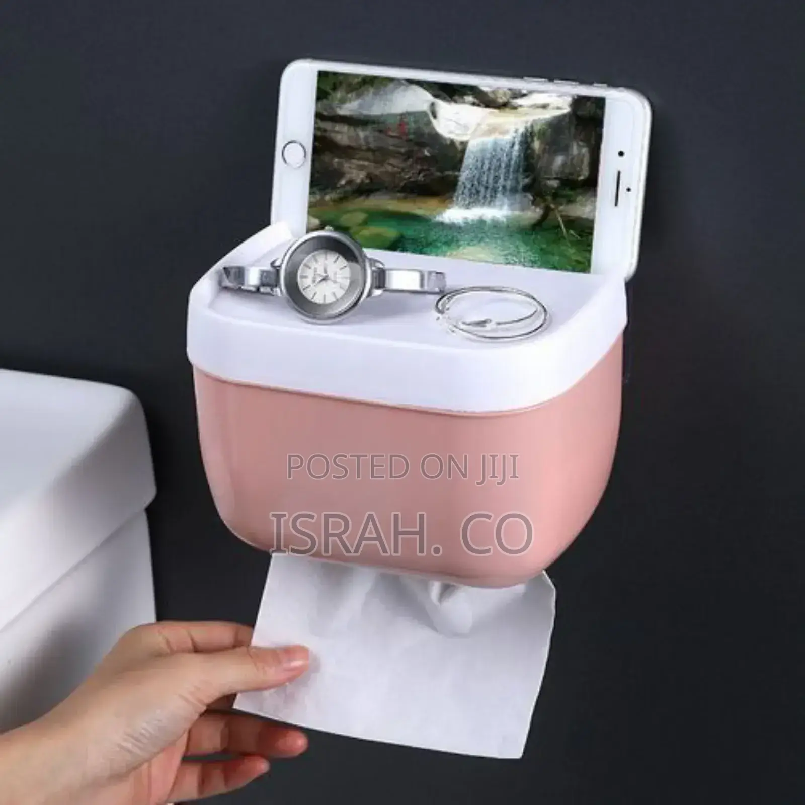 Wall-Mounted Paper Towel Dispenser Toilet Tissue Container
