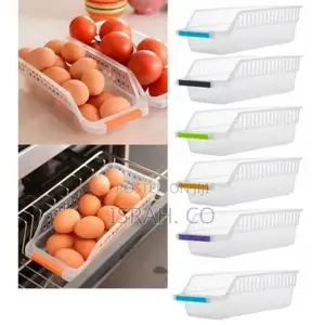 4 Pack Refrigerator Storage Organiser Box, Drawers,