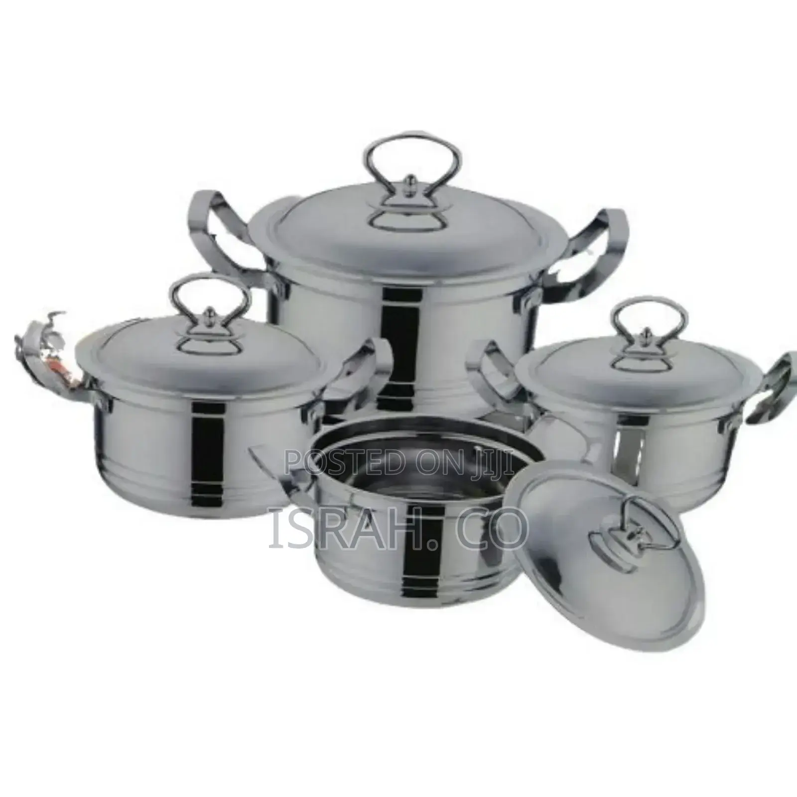 Pots and Covers Silver
