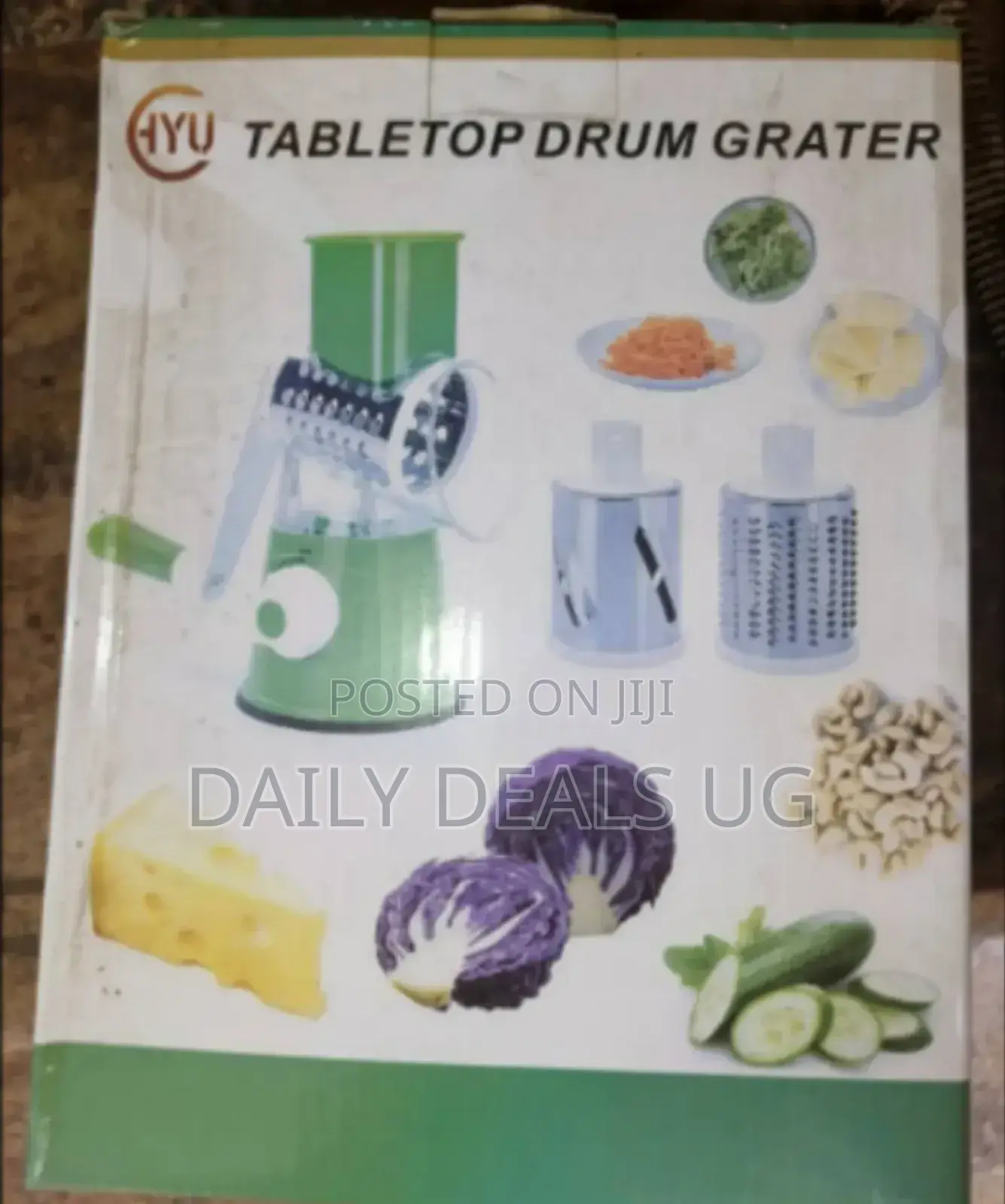 Plastic Tabletop Drum Great
