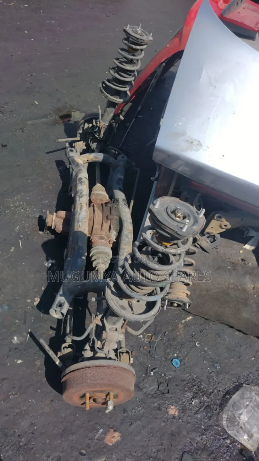 Spacio Old Model, 100 4 Wheel Drive Rear Suspension