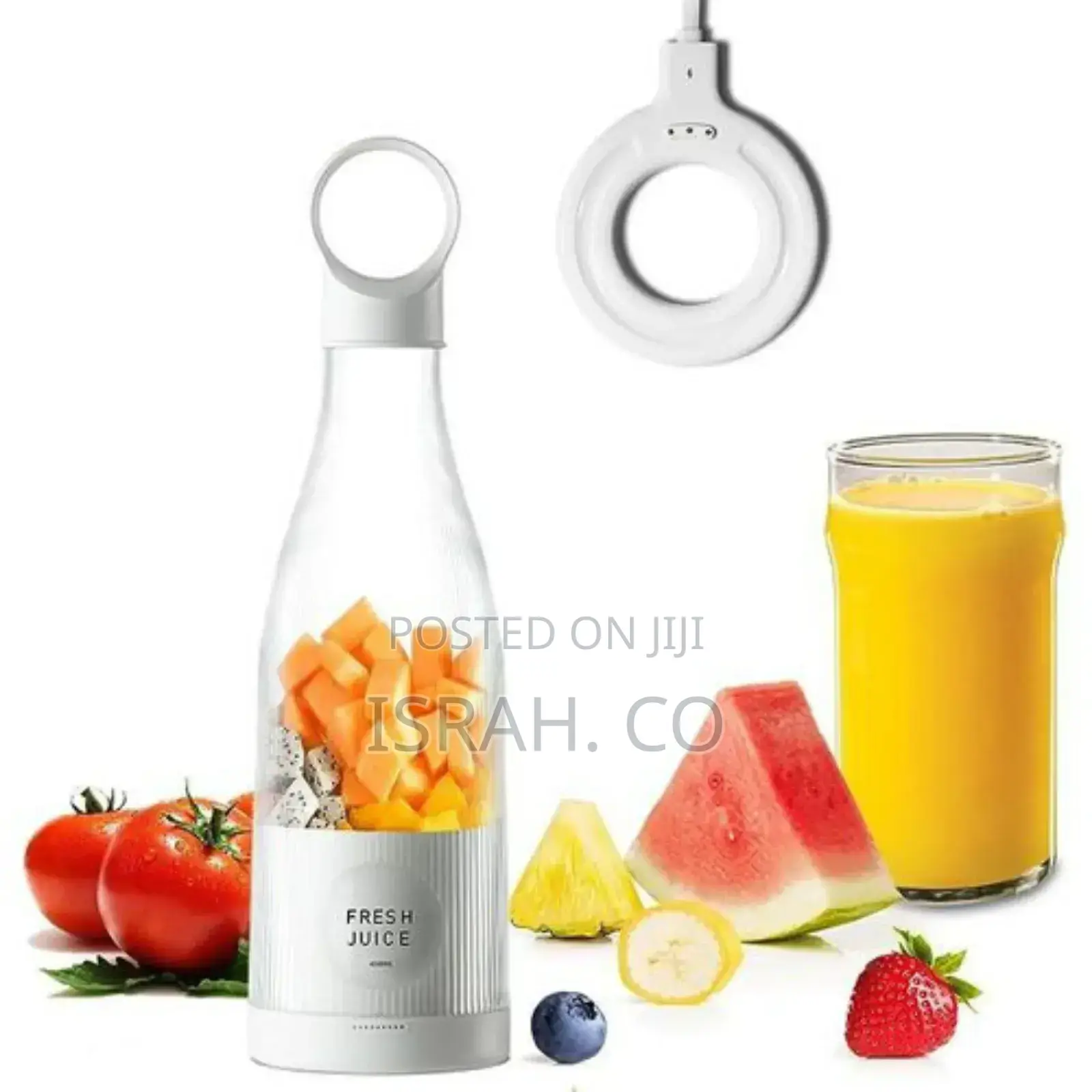 Portable Personal Travel Blender for Fresh Juice, Smoothies