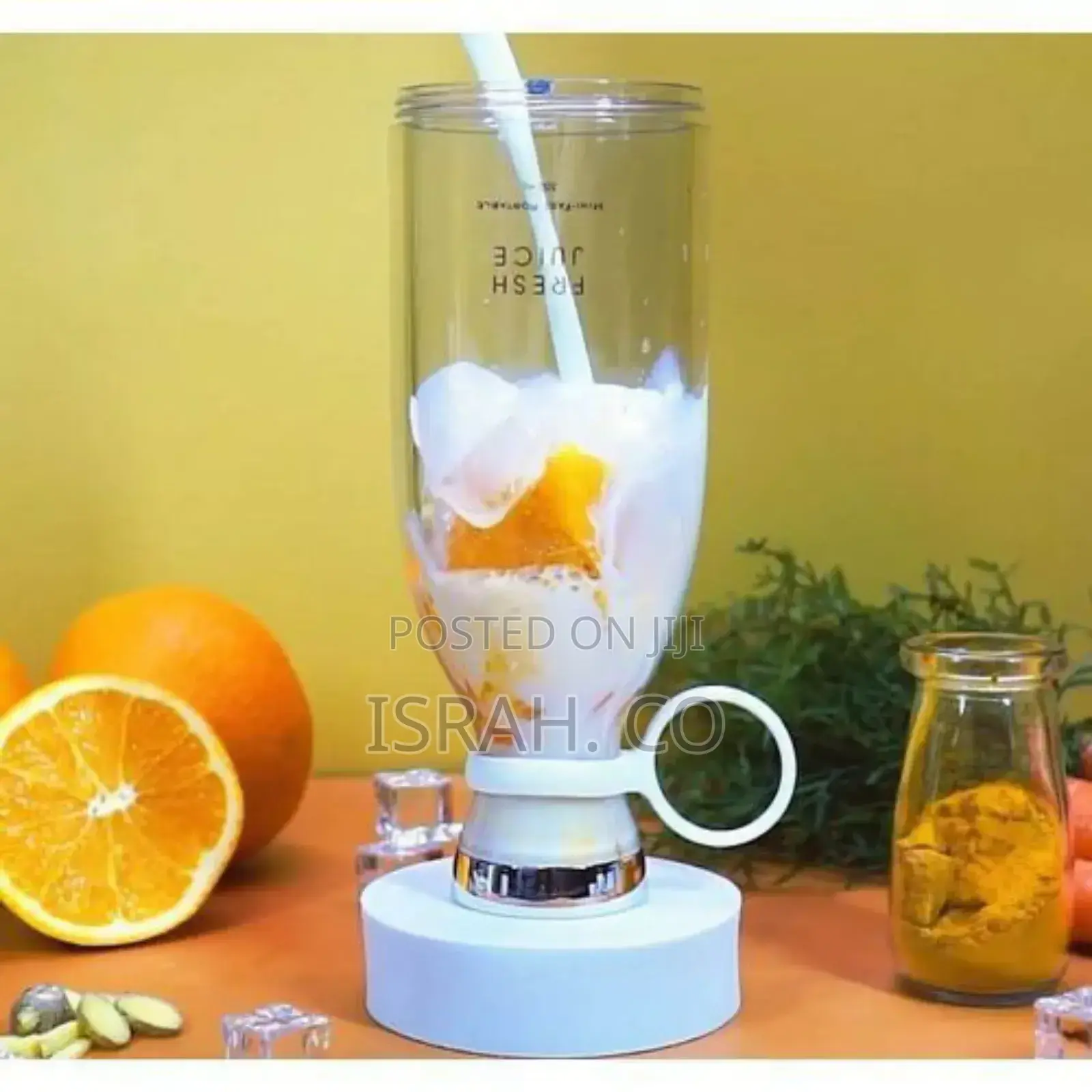 Portable Personal Travel Blender for Fresh Juice, Smoothies