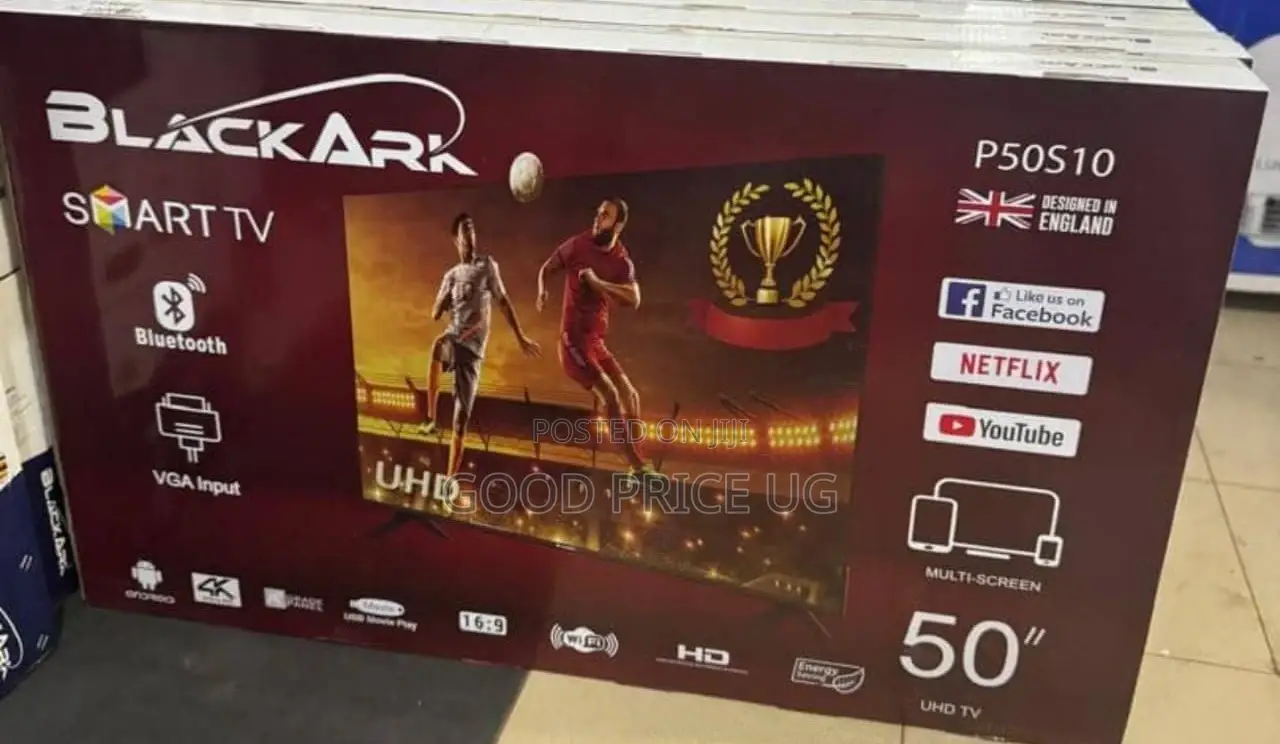 Black Ark 50 Inch Smart Tv