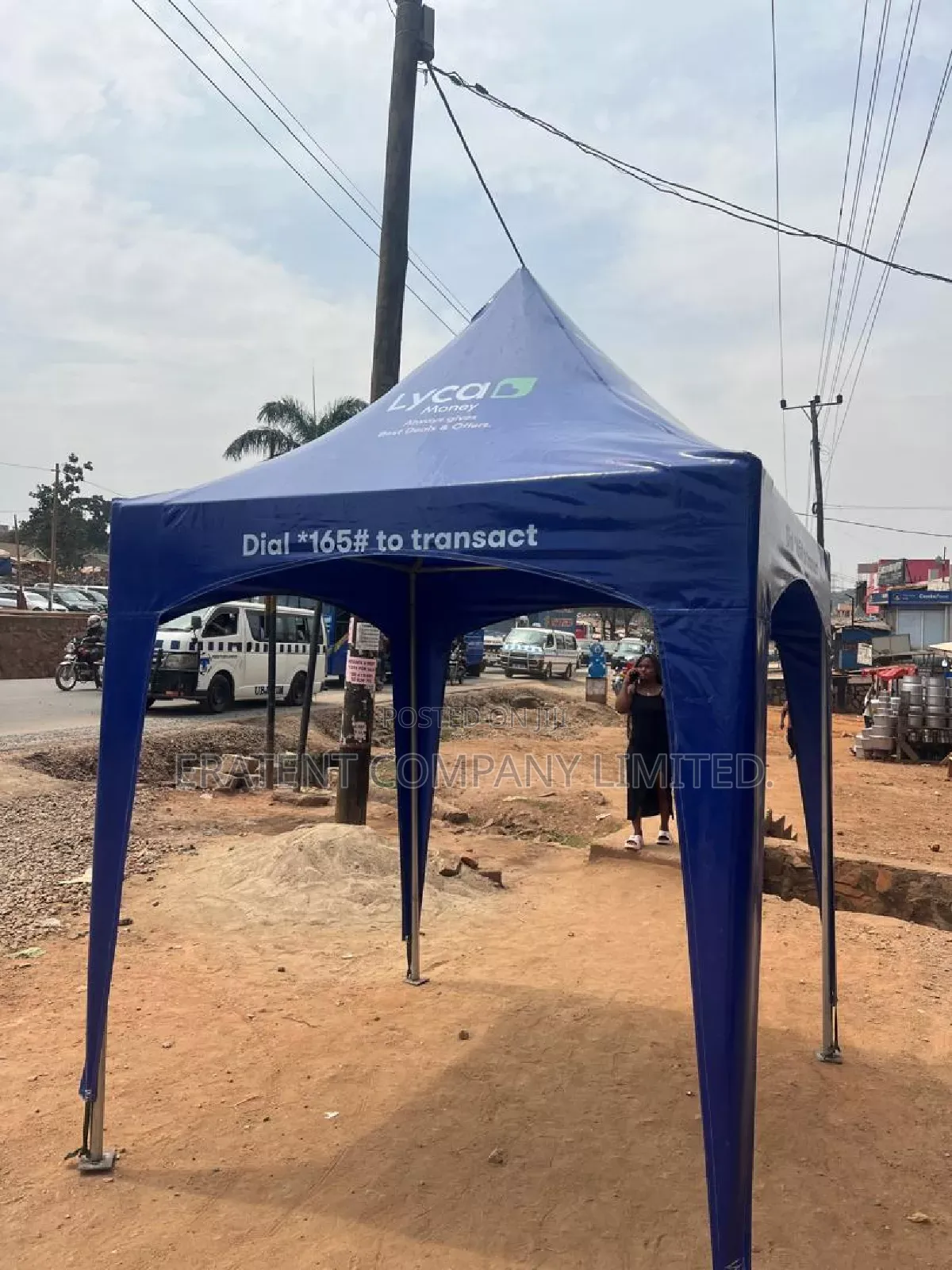 2mx2m Heavy Duty Exhibition Tent Branded With Your Logo