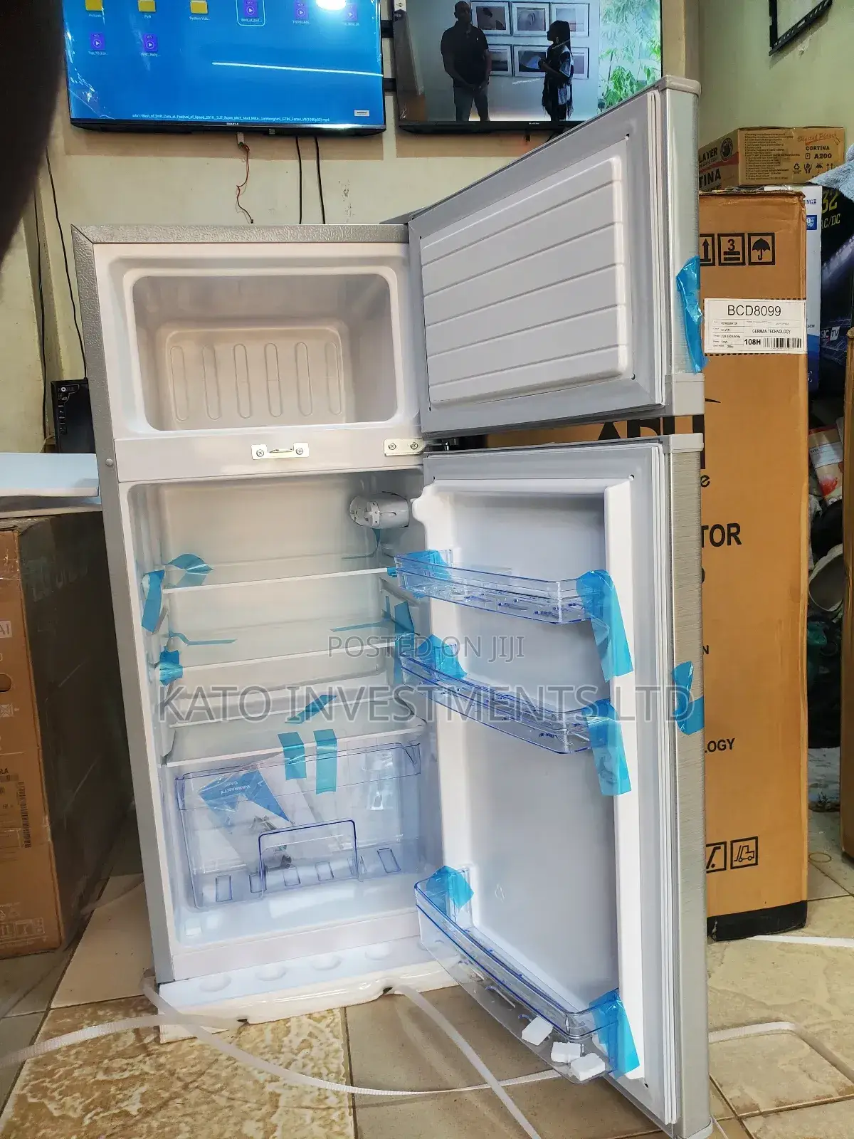Adh 150litrs Silver Fridge (Bcd8099)