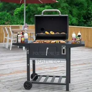 Charcoal Grill, BBQ Smoker Picnic Camping Backyard Cooking-