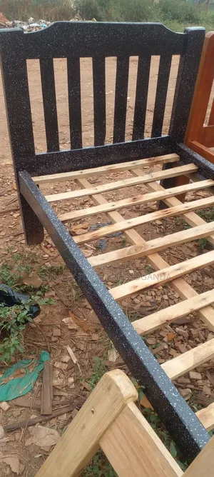 Black and White Bar Code Bed