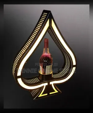 Arcrylic Beer Wine Display Lighted Led Liquor Bottle