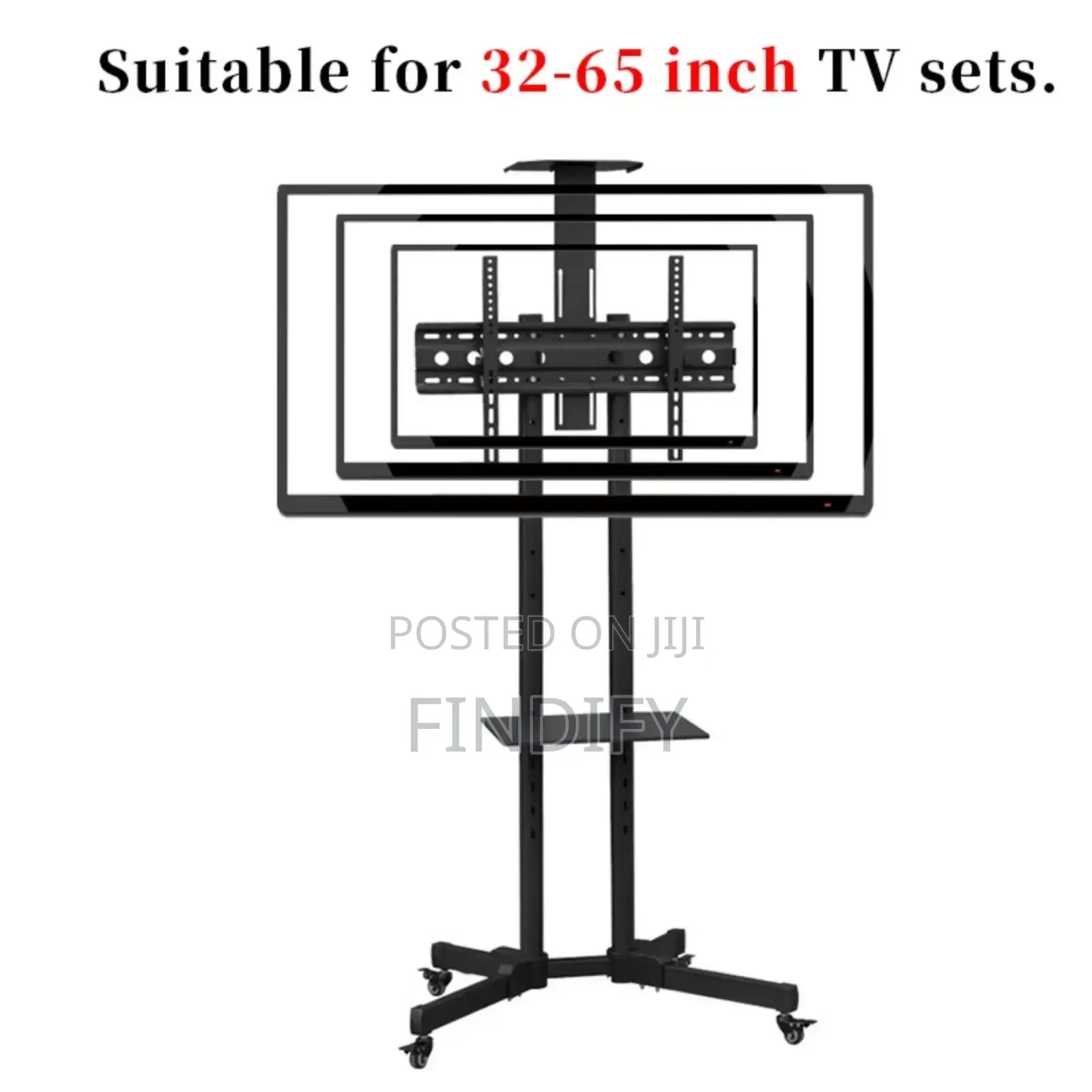 Tv Stand Unit Modern 360 Degree Swivel Mobile Tv Mount