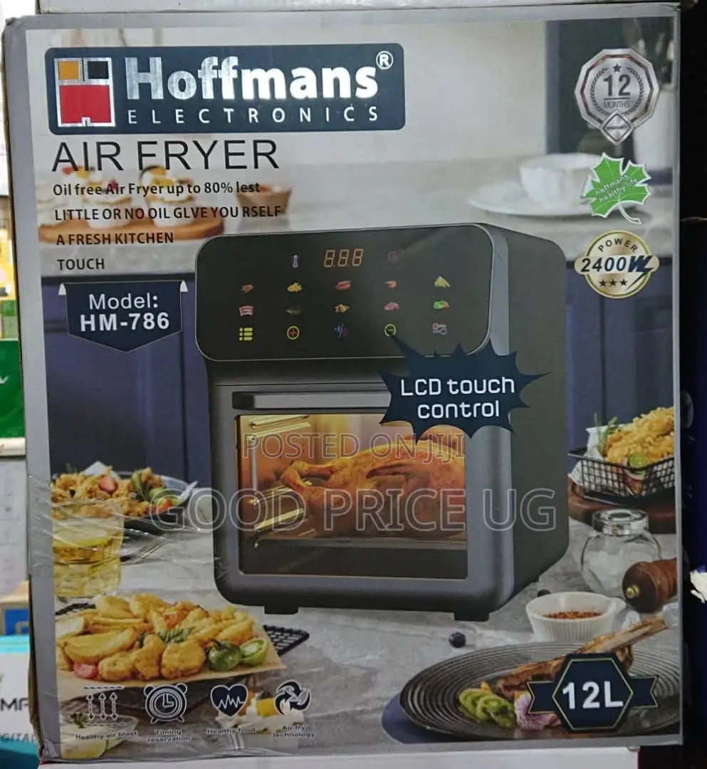 Hoffman 12L Airfryer With LCD Touch Control