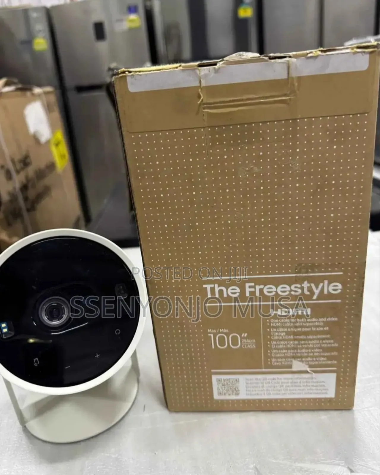 Samsung Freestyle 2nd Gen Portable Projector | 100" Fhd, HDR