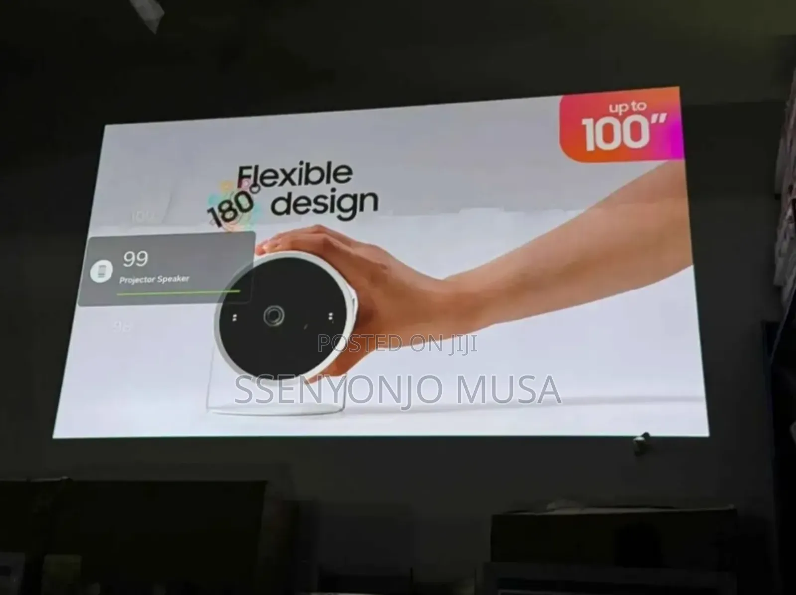 Samsung Freestyle 2nd Gen Portable Projector | 100" Fhd, HDR