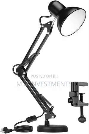 Photo - Flexible Table Lamp Clamp Mount Lamp for Office