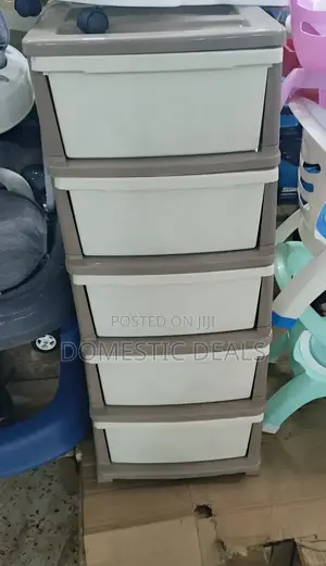 5 Layer Kids Laundry Drawer Cabinet