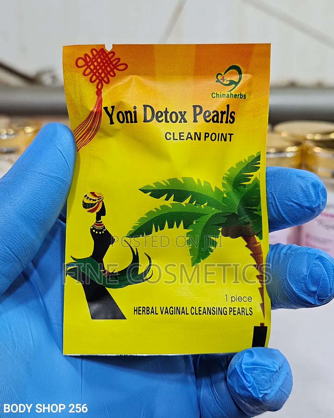 3-Sackets YONI DETOX PEARLS for Vagina Disorders, Infections
