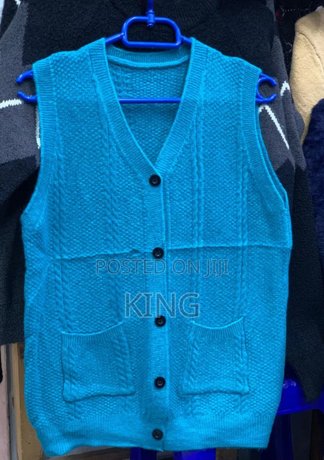 Diplomatic Cardigan Vest