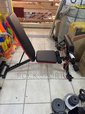 Adjustable Gym Bench (Straight / Incline / Decline)