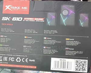 Stereo Sound Multimedia Speaker