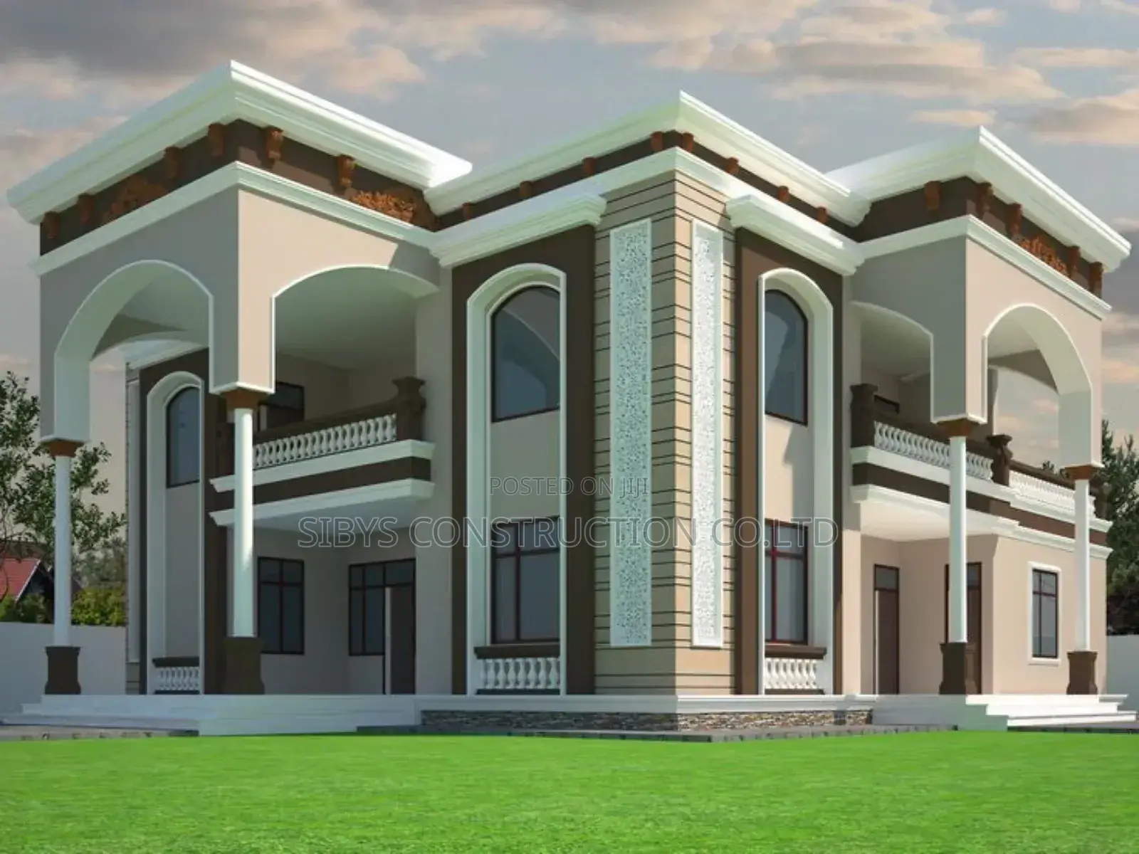 Pastor's House Plan Elevations