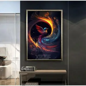 Wall Art | Bird Oil Painting for Your Hotel or Airbnb