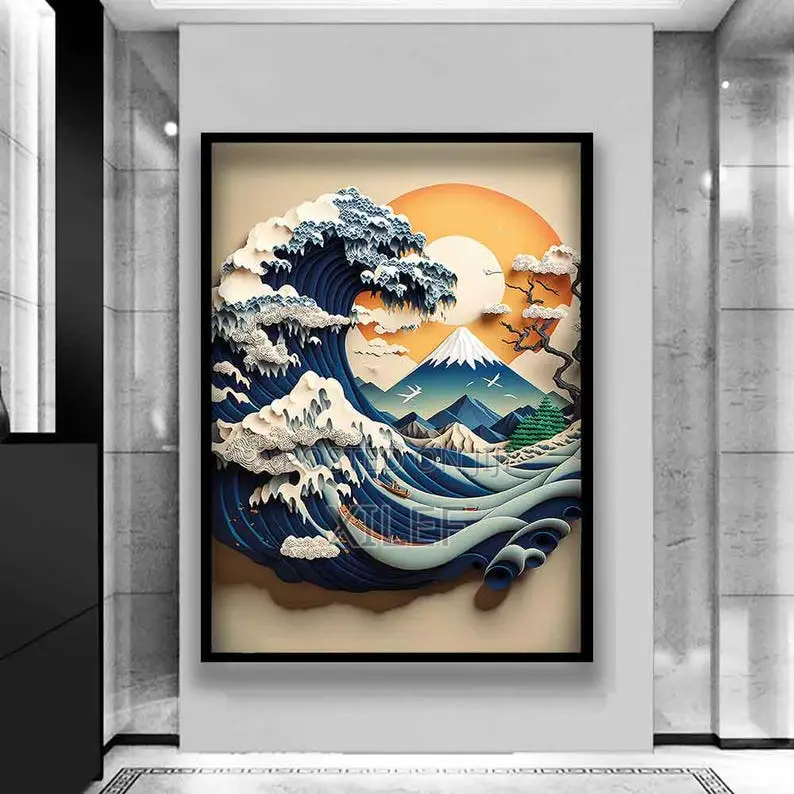 Wall Art Portrait of Nature for Your Hotel or Airbnb