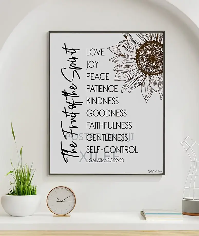 Fruits of the Holy Spirit | Wall Art Portrait for You