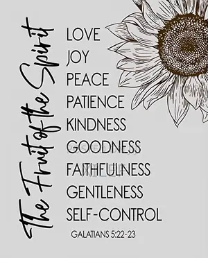 Fruits of the Holy Spirit | Wall Art Portrait for You