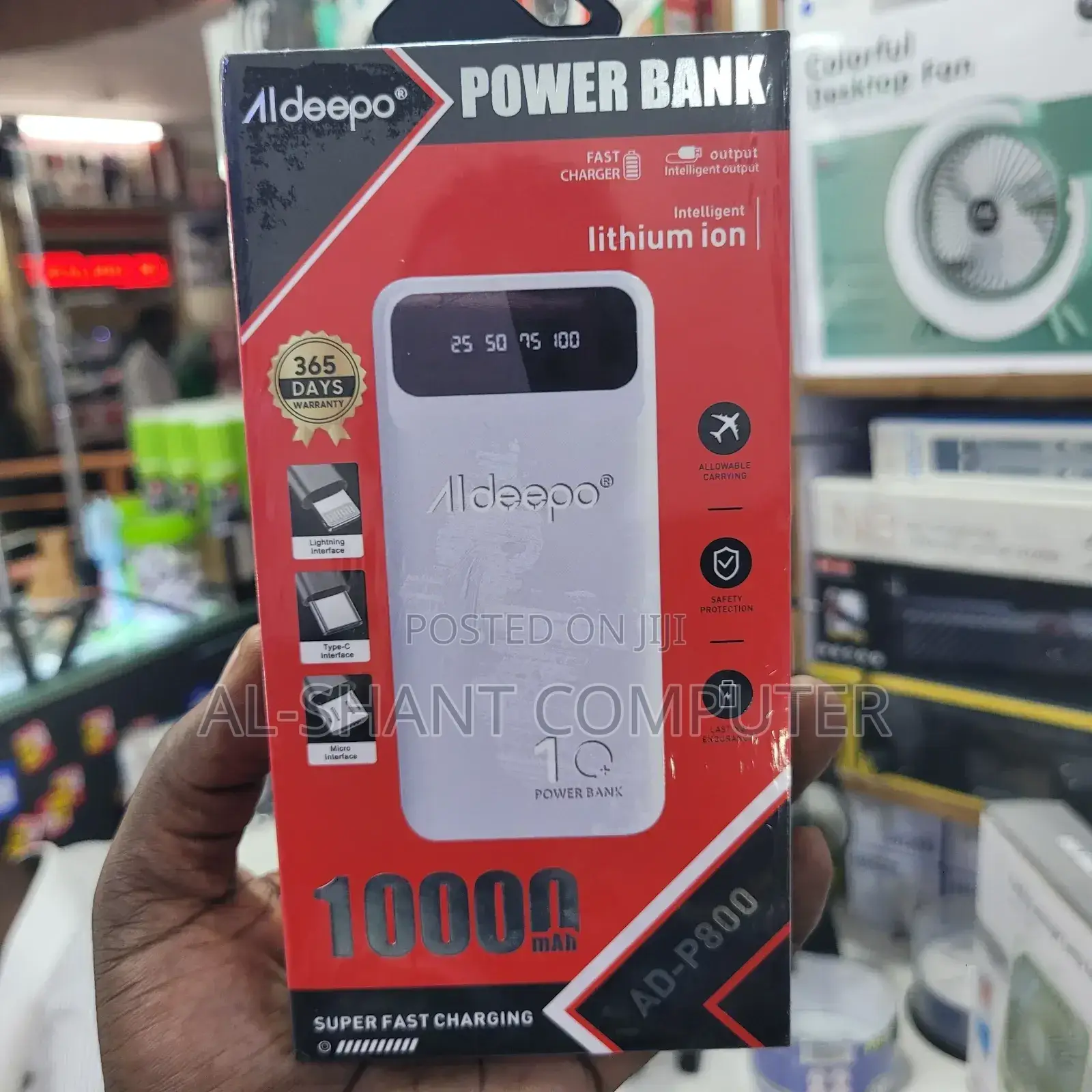Powerbank/Aldeepo 10000mah Powerbank