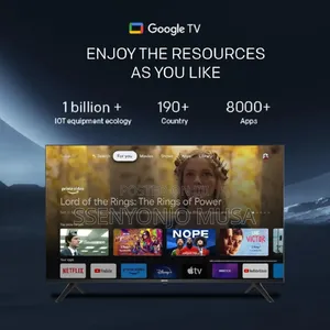 Skyworth 50" UHD Smart TV | Android TV, HDR, Dolby Atmos-