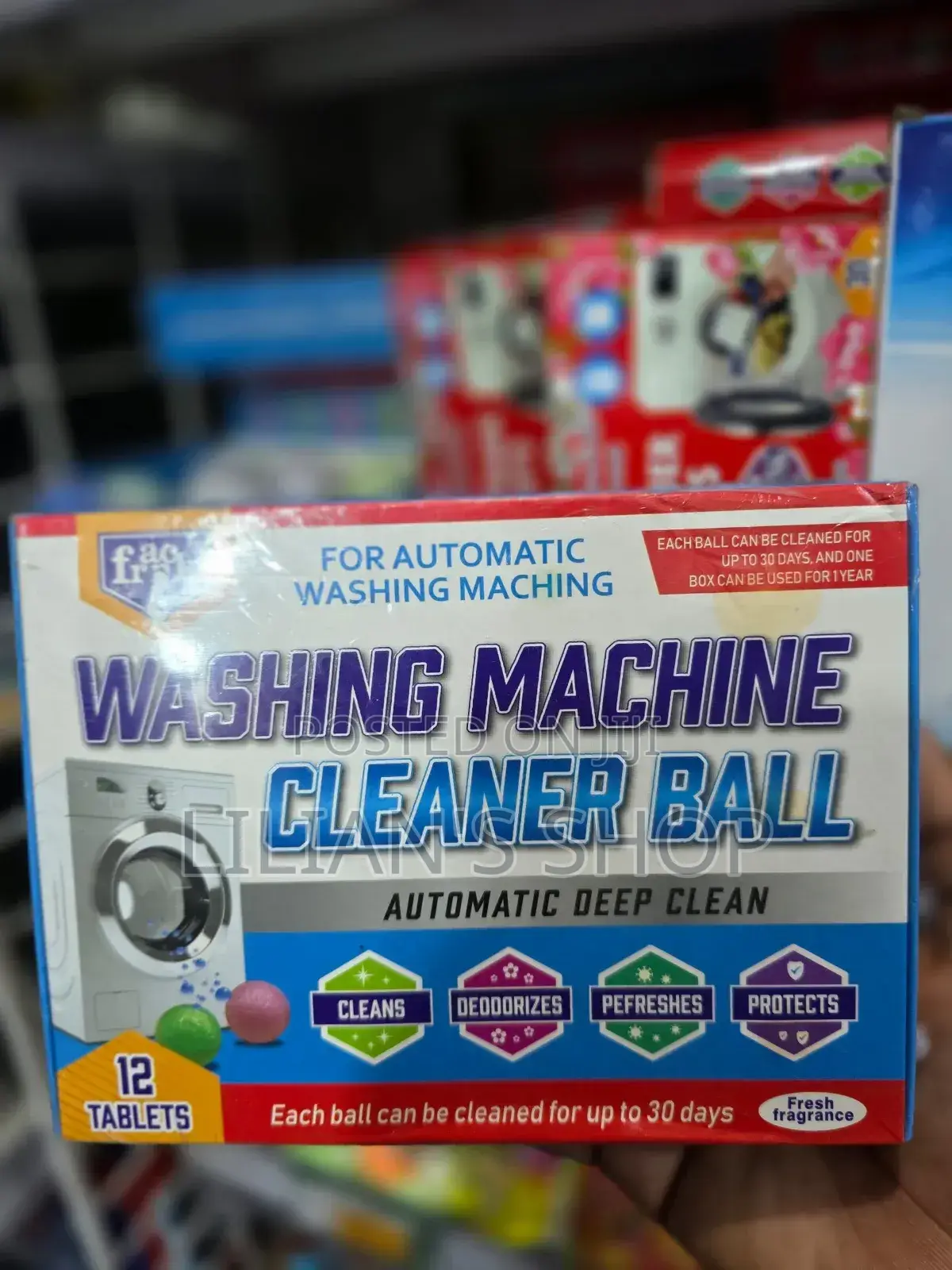Washing Machine Cleaner Balls