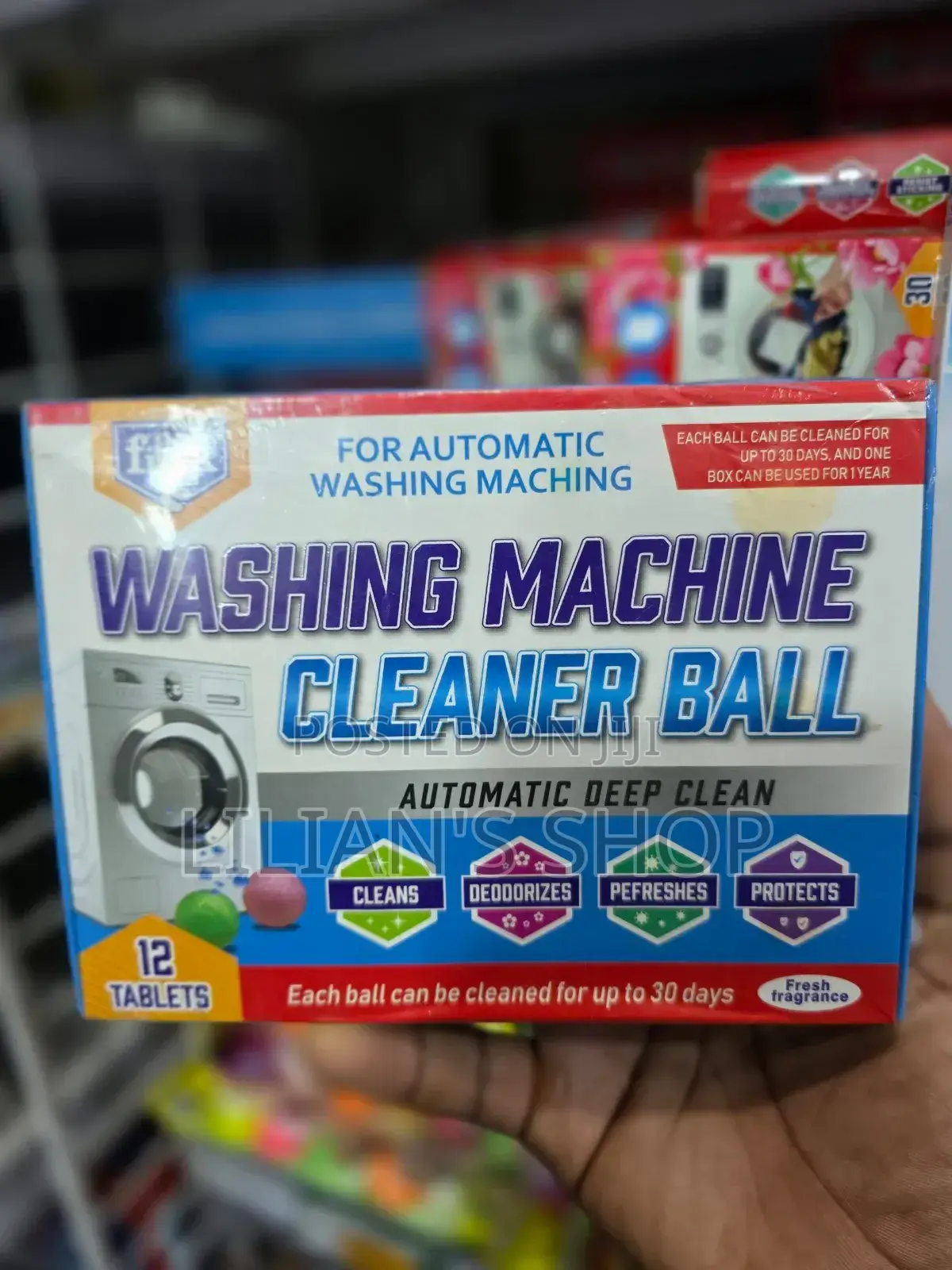 Washing Machine Cleaner Balls