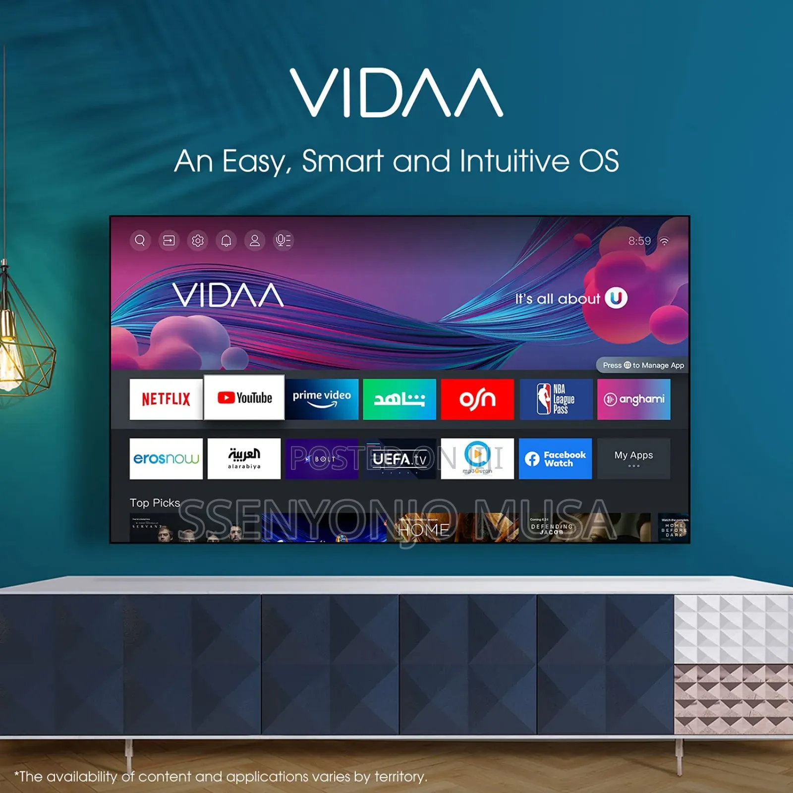 Toshiba 55" UHD Smart LED TV | HDR, Dolby Atmos