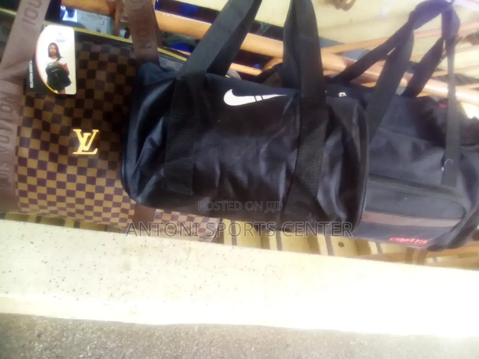 Suit Case and Gym Bag