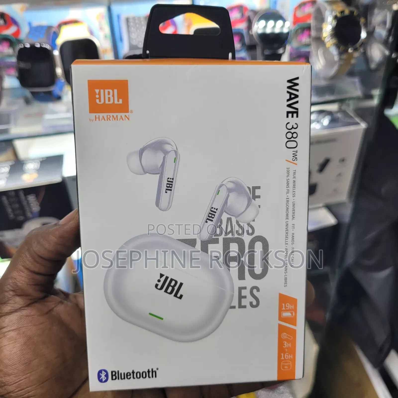 JBL Wae 380 Earbuds/ JBL True Bass Airpods Wireless