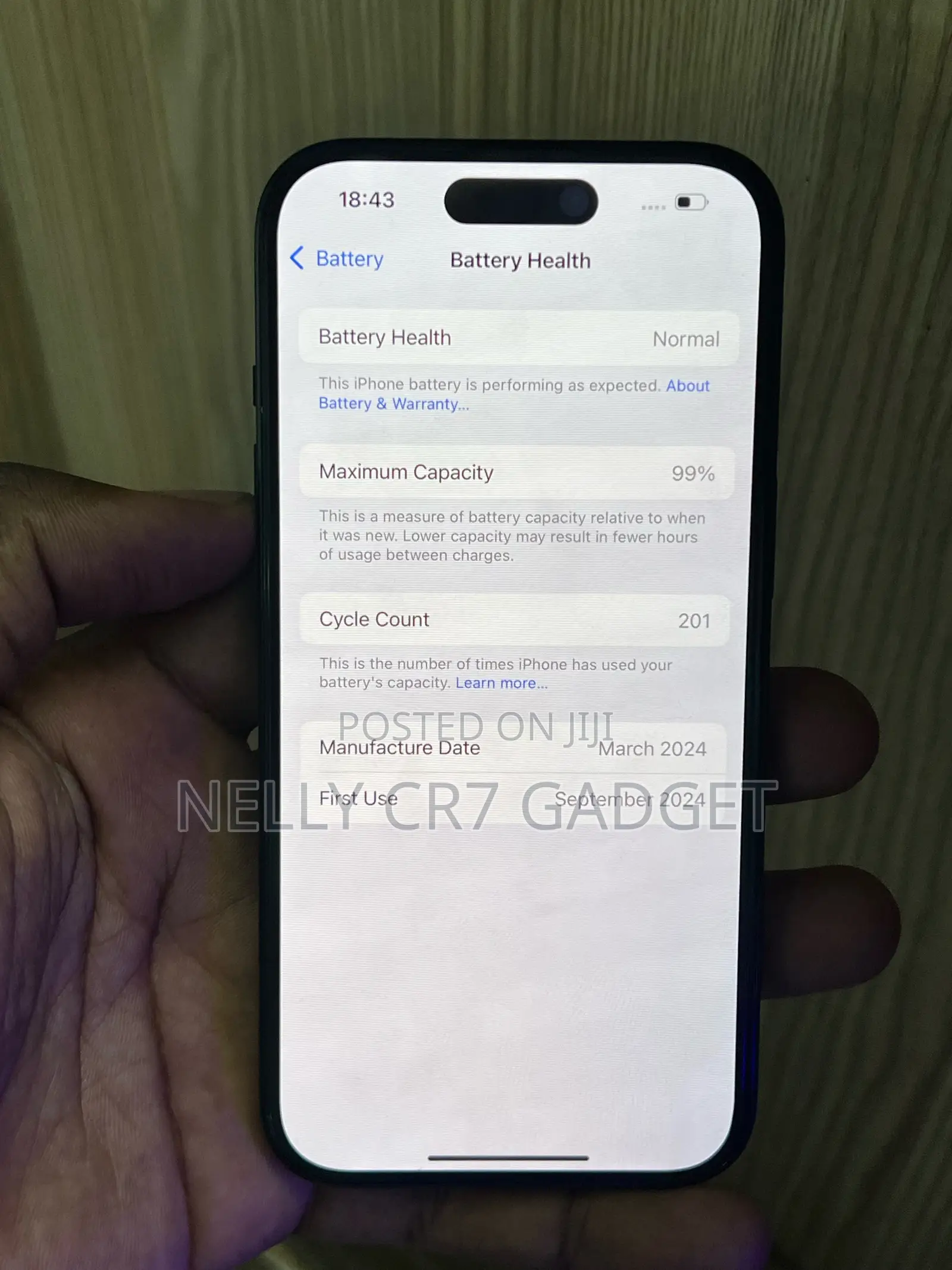 Apple iPhone 15 128 GB Black