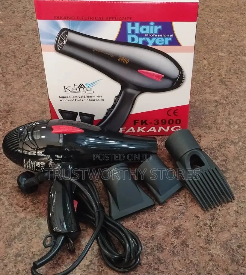 Hand Held Hair Dryer With a Comb
