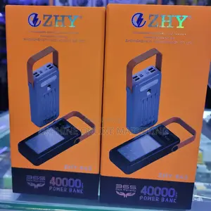 40000mah ZHY Power Bank With LED Light