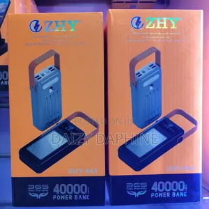 40000mah ZHY Power Bank With LED Light