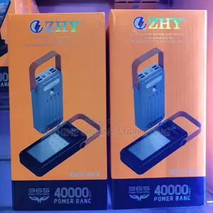 40000mah ZHY Power Bank With LED Light