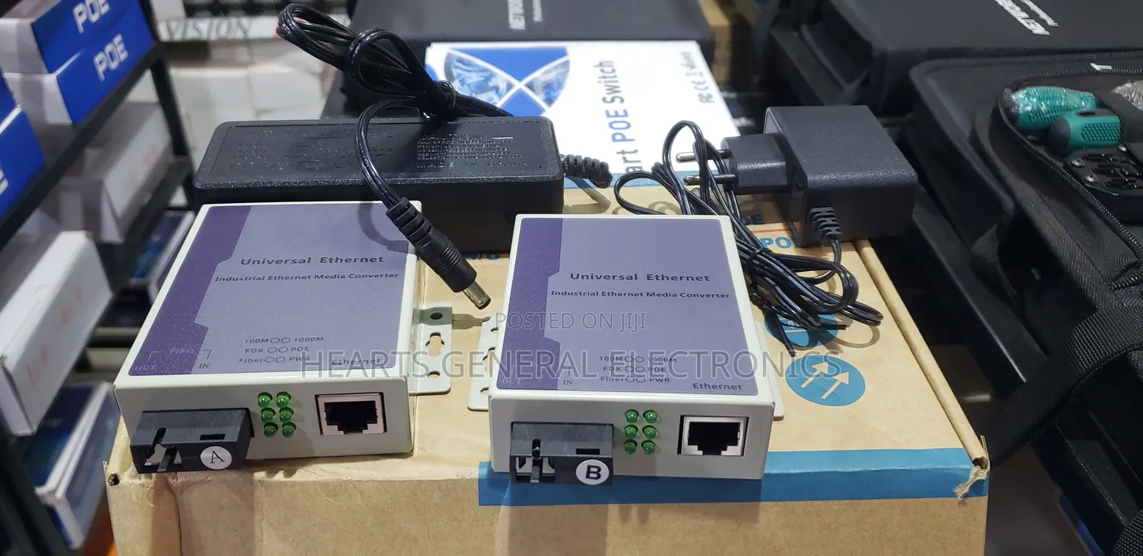POE Fiber Media Converter