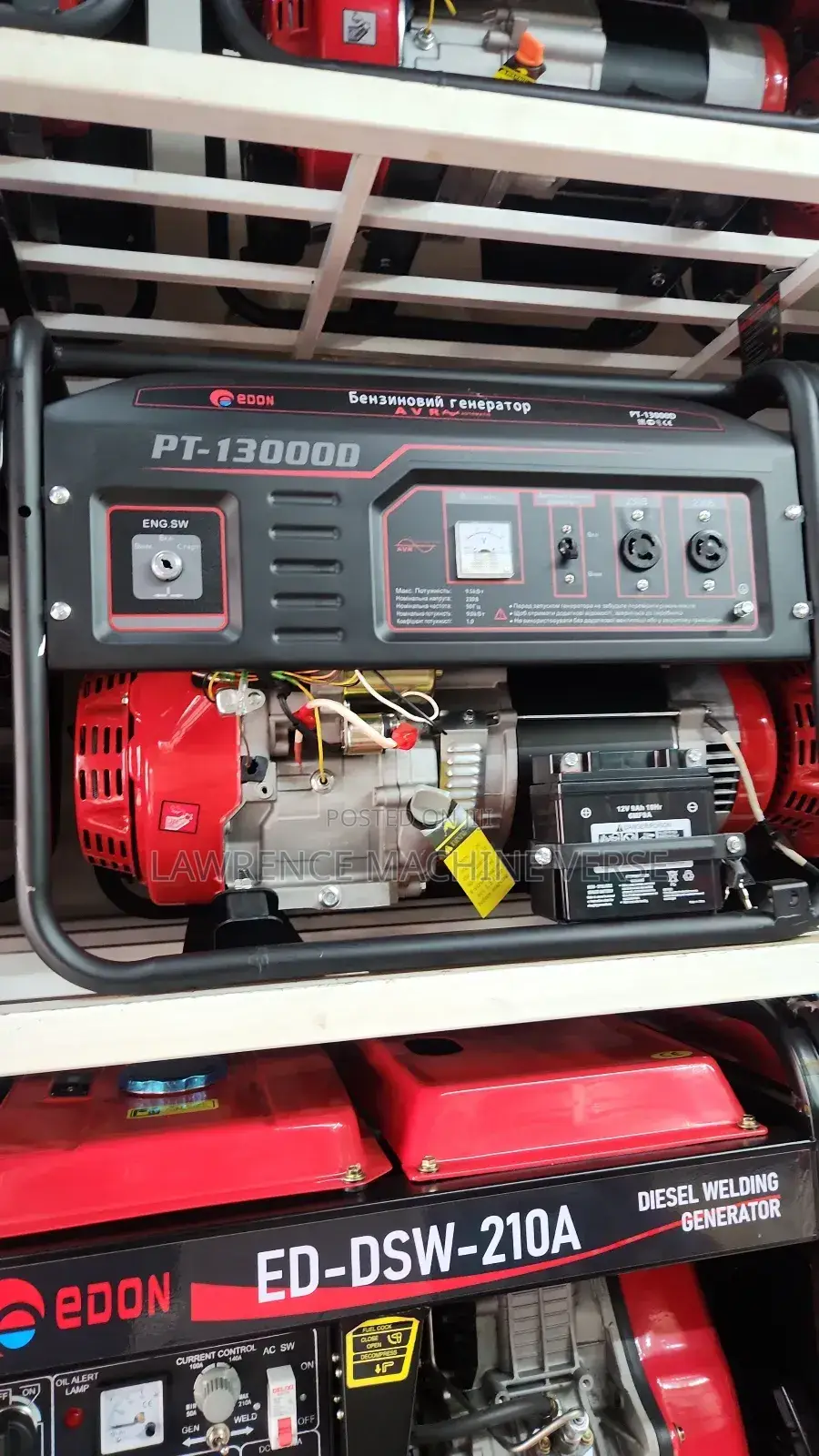 Gasoline Generator PT 13000 10kva