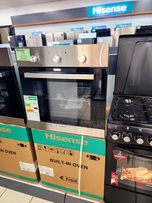 Brand Newhisense 60cm Built in Oven Fan Silver