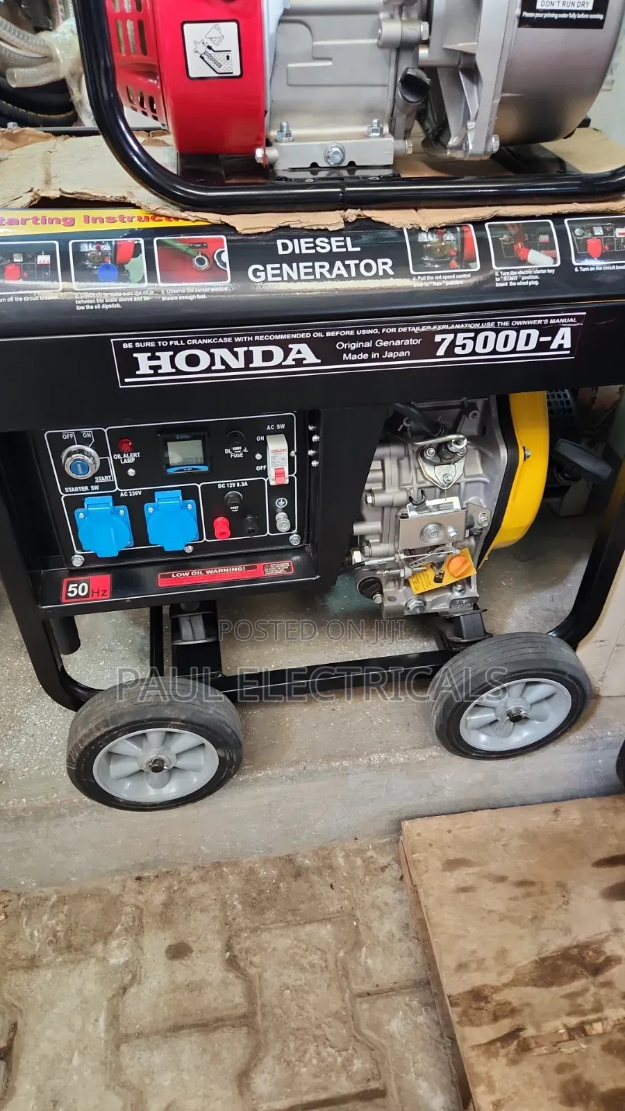 Honda Diesel Engine Generator 7.5kva