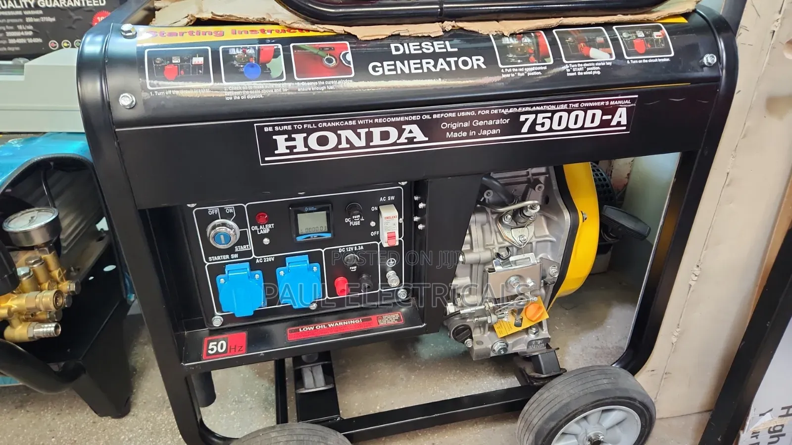 Honda Diesel Engine Generator 7.5kva