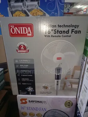 Standing Remote Fan