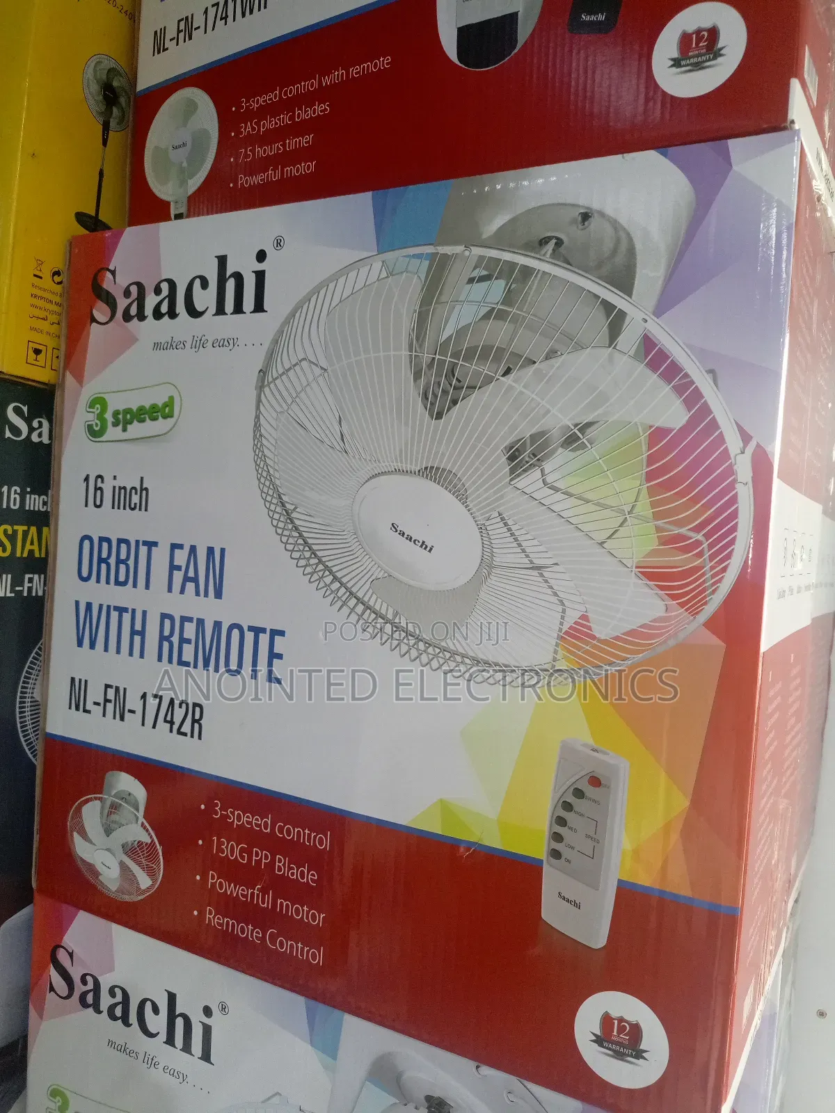 Sachi Ceiling Fan With a Remote