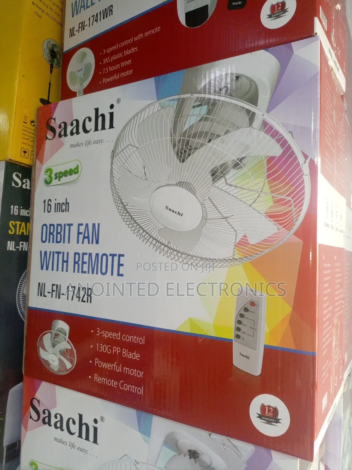 Ceiling Fan With a Remote