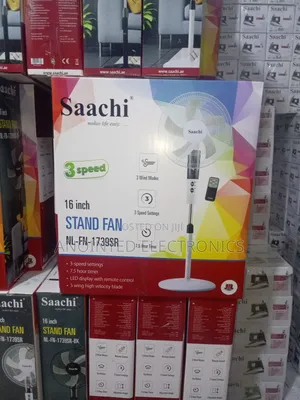 Standing Fan With a Remote